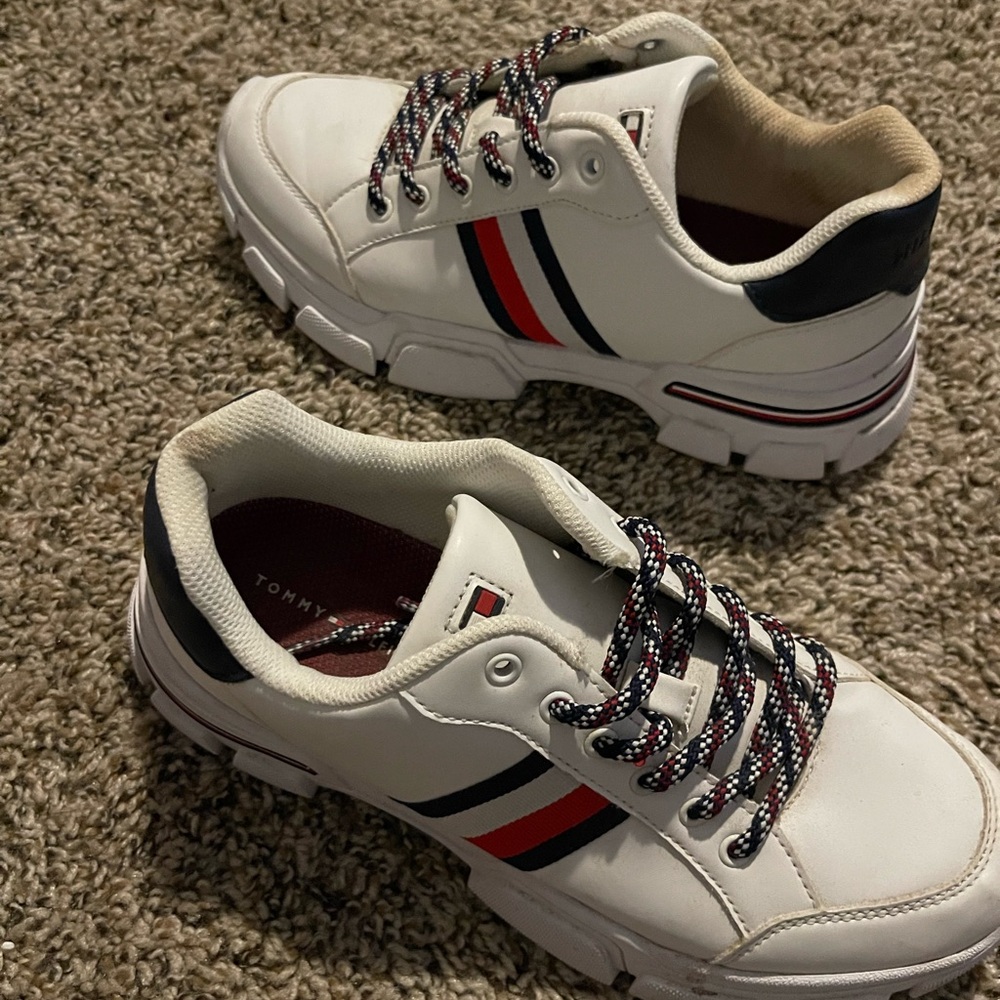 White Tommy Hilfiger shoes
